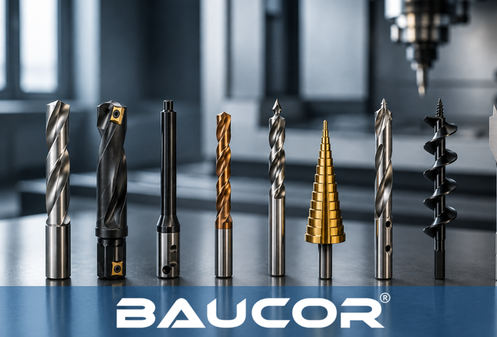 Types of CNC Drill Bits for Precision Drilling and Industrial Applications