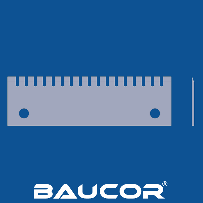 5" lang recht U-type perforatiemes, onderdeelnummer 91022